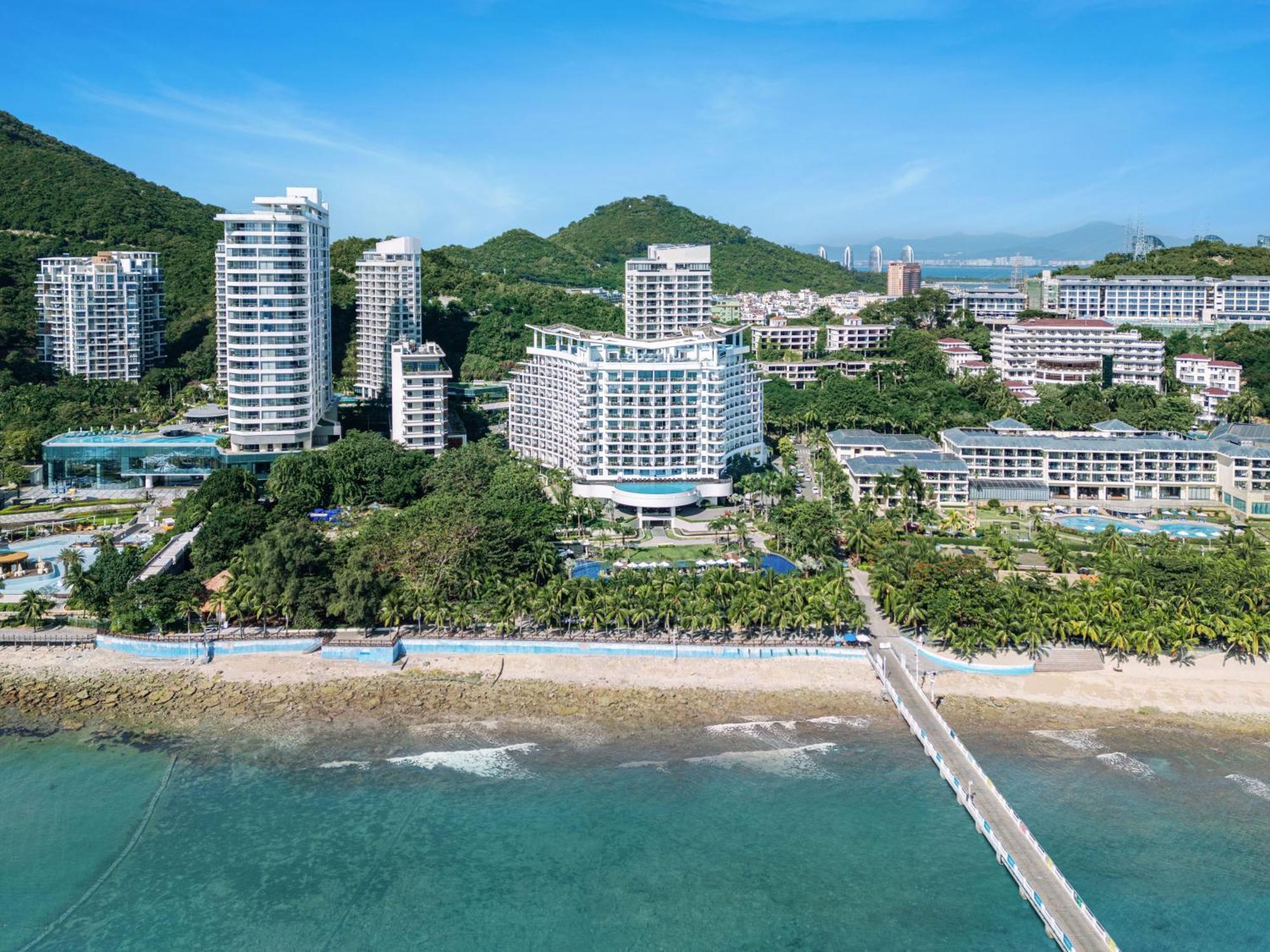 Sanya Junji Seaview Hotel Bagian luar foto