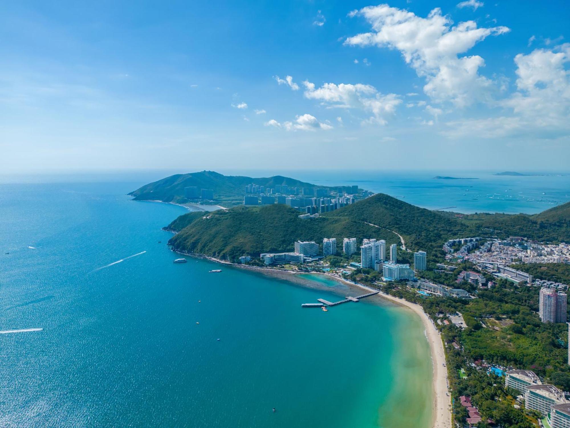 Sanya Junji Seaview Hotel Bagian luar foto