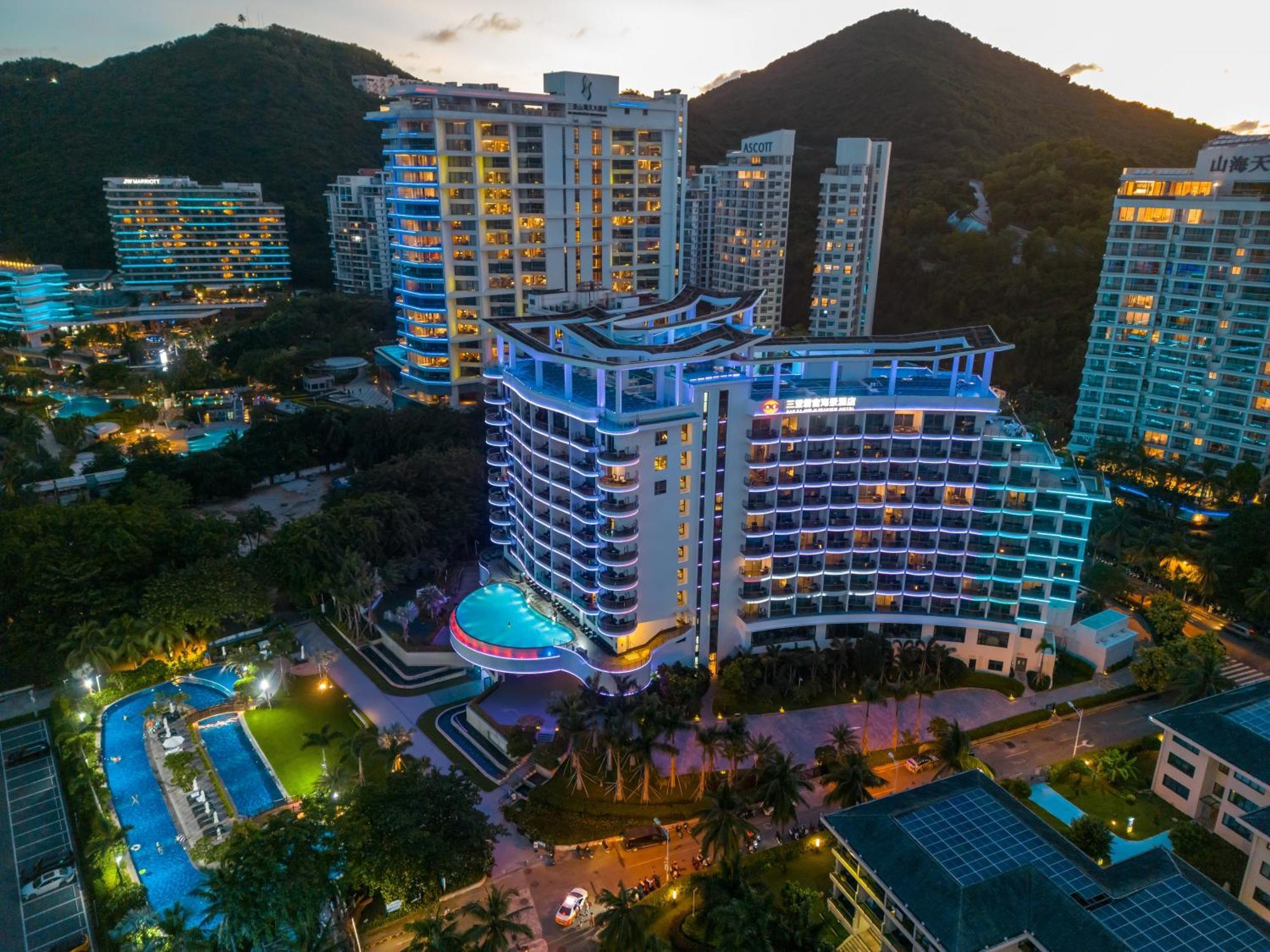 Sanya Junji Seaview Hotel Bagian luar foto