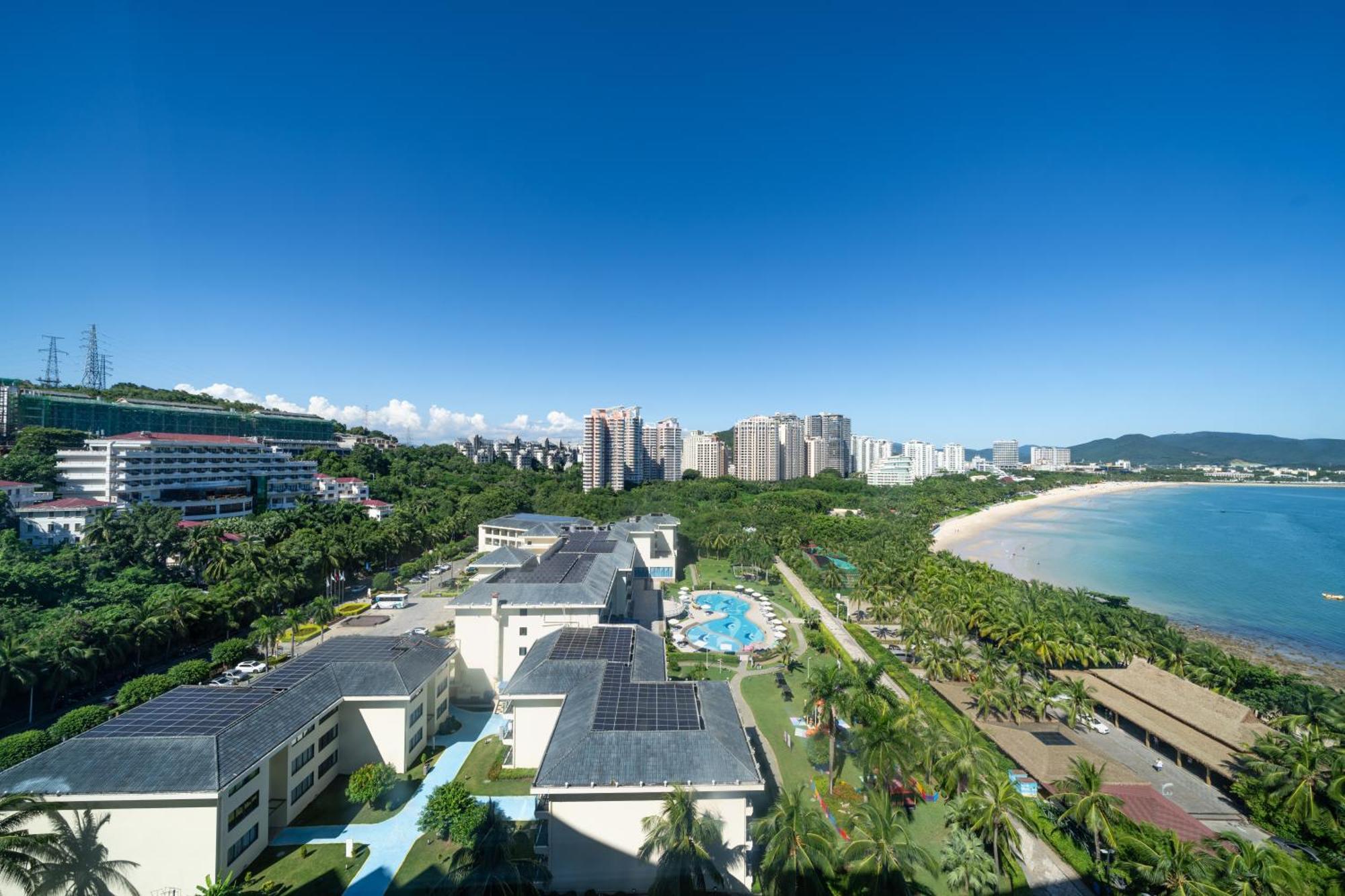 Sanya Junji Seaview Hotel Bagian luar foto