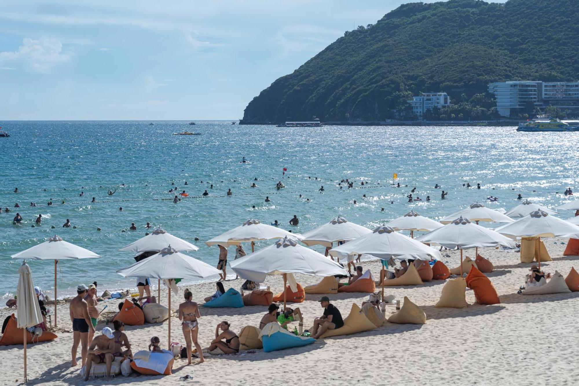 Sanya Junji Seaview Hotel Bagian luar foto