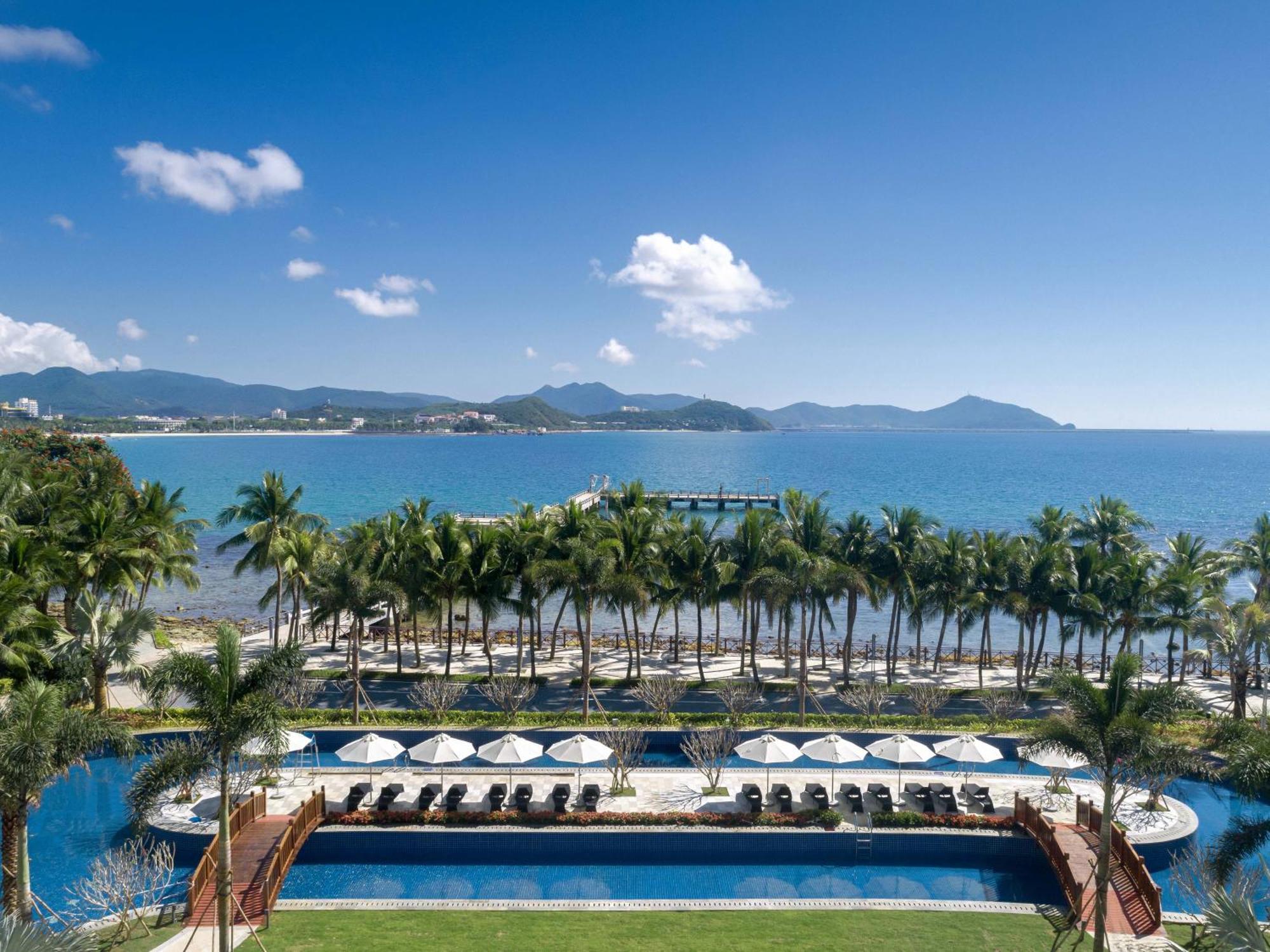 Sanya Junji Seaview Hotel Bagian luar foto