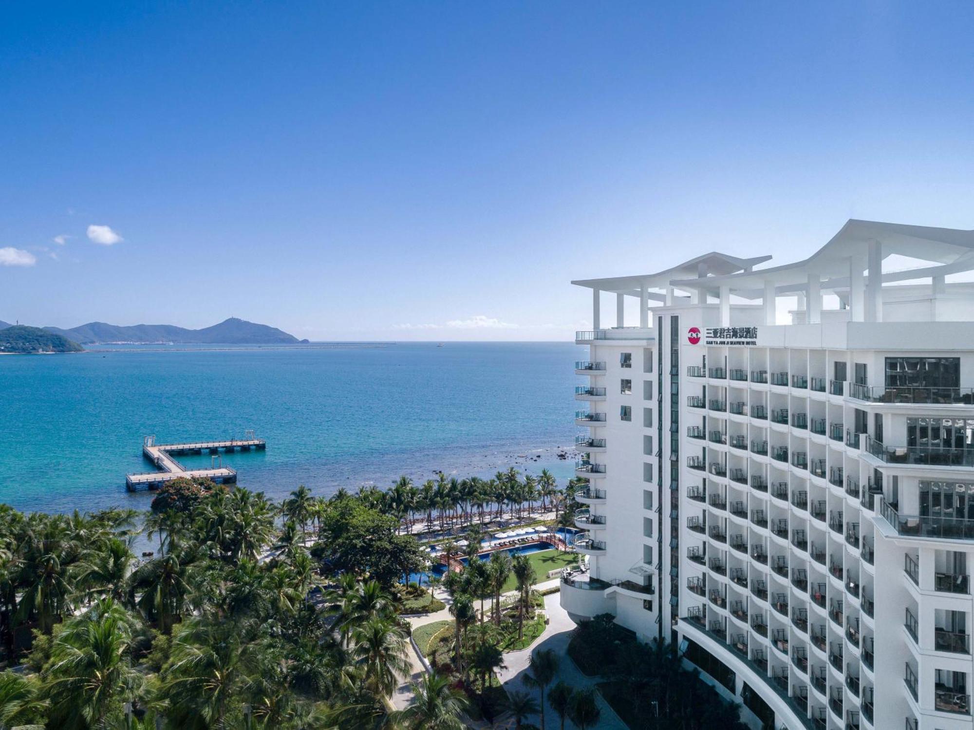 Sanya Junji Seaview Hotel Bagian luar foto